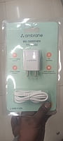 Ambrane  WALL CHARGER WITH TYPE CABLE