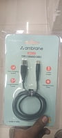 ambrane  ABCC-11  TYPE-C BRAIDED CABLE