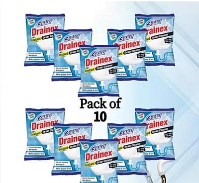 Kiwi Drainex Drain Cleaner 10 pack